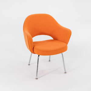 1980s Executive Desk Chair, Model 71 USB by Eero Saarinen for Knoll Steel, Plastic, Foam, Fabric, Plywood, Polyurethane