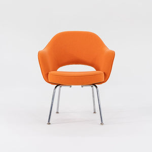 1980s Executive Desk Chair, Model 71 USB by Eero Saarinen for Knoll Steel, Plastic, Foam, Fabric, Plywood, Polyurethane