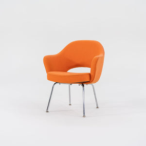 1980s Executive Desk Chair, Model 71 USB by Eero Saarinen for Knoll Steel, Plastic, Foam, Fabric, Plywood, Polyurethane