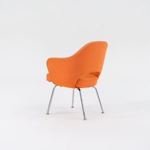 1980s Executive Desk Chair, Model 71 USB by Eero Saarinen for Knoll Steel, Plastic, Foam, Fabric, Plywood, Polyurethane