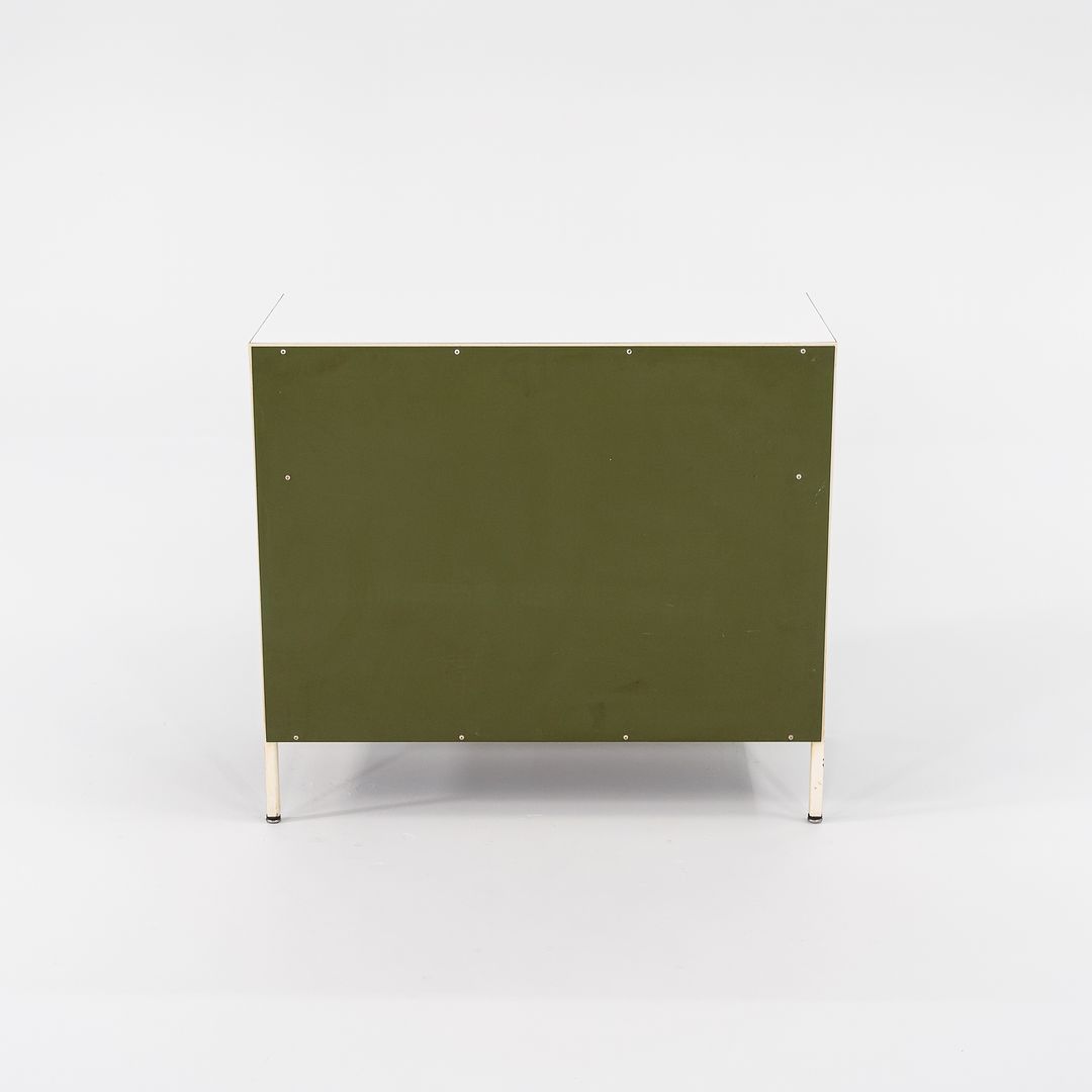 Steel Frame Cabinet Model 4033 by George Nelson for Herman Miller Steel, Masonite, Paint, Iron