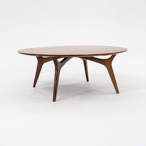 1960s Walnut Coffee Table by Rude Osolnik in American Black Walnut