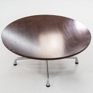 2012 Herman Miller Eames Aluminum Group 36 inch Coffee Table with Wood Top 2x Available