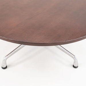 2012 Herman Miller Eames Aluminum Group 36 inch Coffee Table with Wood Top 2x Available