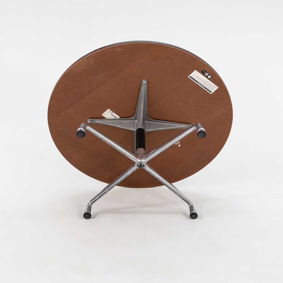 2012 Herman Miller Eames Aluminum Group 36 inch Coffee Table with Wood Top 2x Available