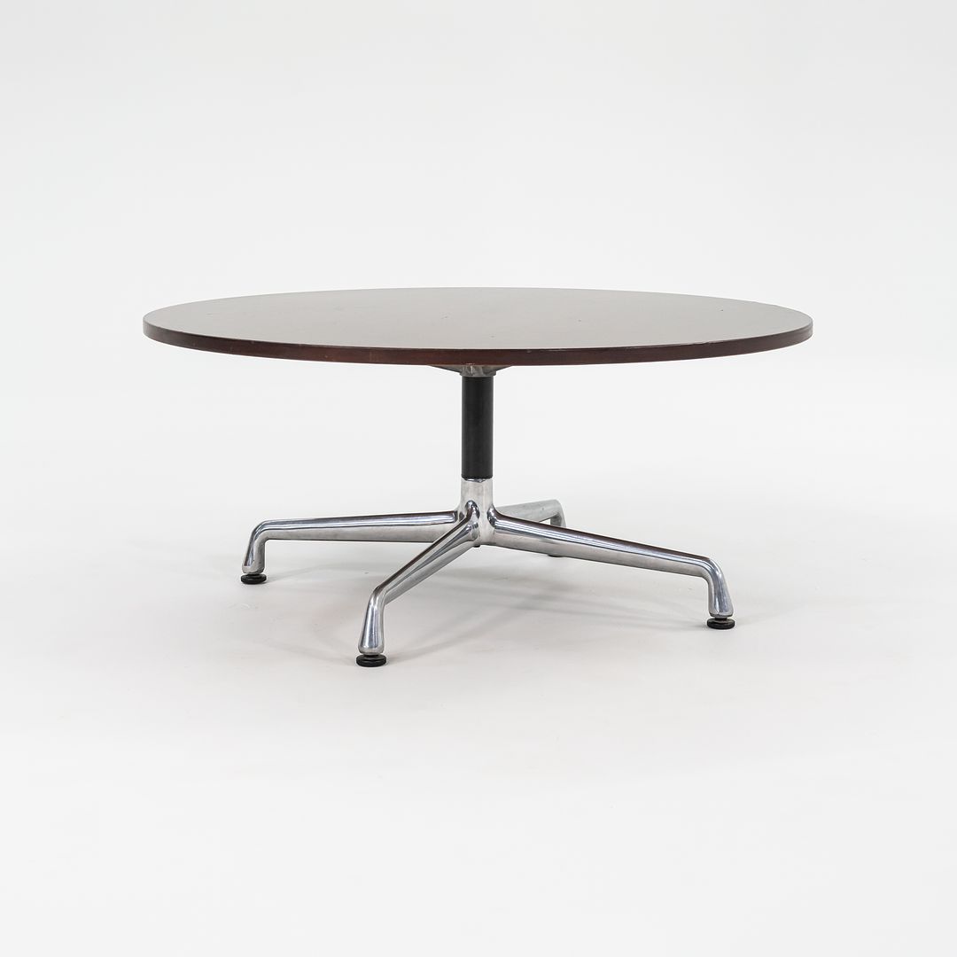 2012 Herman Miller Eames Aluminum Group 36 inch Coffee Table with Wood Top 2x Available