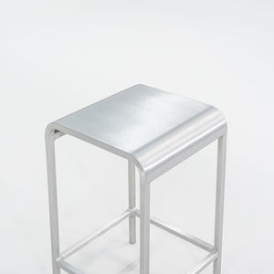 C. 2022 Mint 20-06 Counter Stools by Norman Foster for Emeco in Brushed Aluminum 5x Available