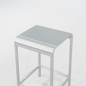 C. 2022 Mint 20-06 Counter Stools by Norman Foster for Emeco in Brushed Aluminum 5x Available