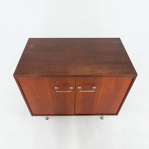 1960s Walnut Cabinet by Jens Risom for Jens Risom Designs Walnut