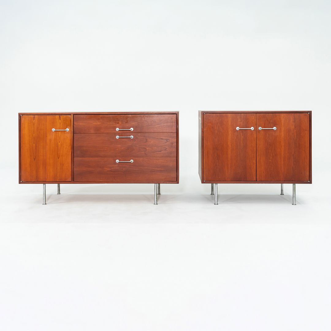 1960s Walnut Cabinet by Jens Risom for Jens Risom Designs Walnut