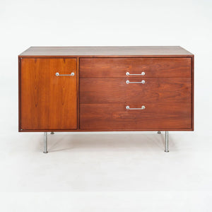 1960s Walnut Credenza Cabinet by Jens Risom for Jean Risom Designs Walnut