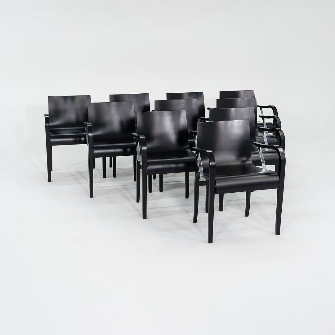 1990s Set of Ten Ginotta Armchairs by Enrico Franzolini for Crassevig / Knoll