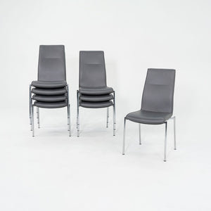 2013 Grey Stacking Kusch+Co Ona Plaza Dining / Side Chairs by Jorge Pensi with Aluminum Legs 8x Available