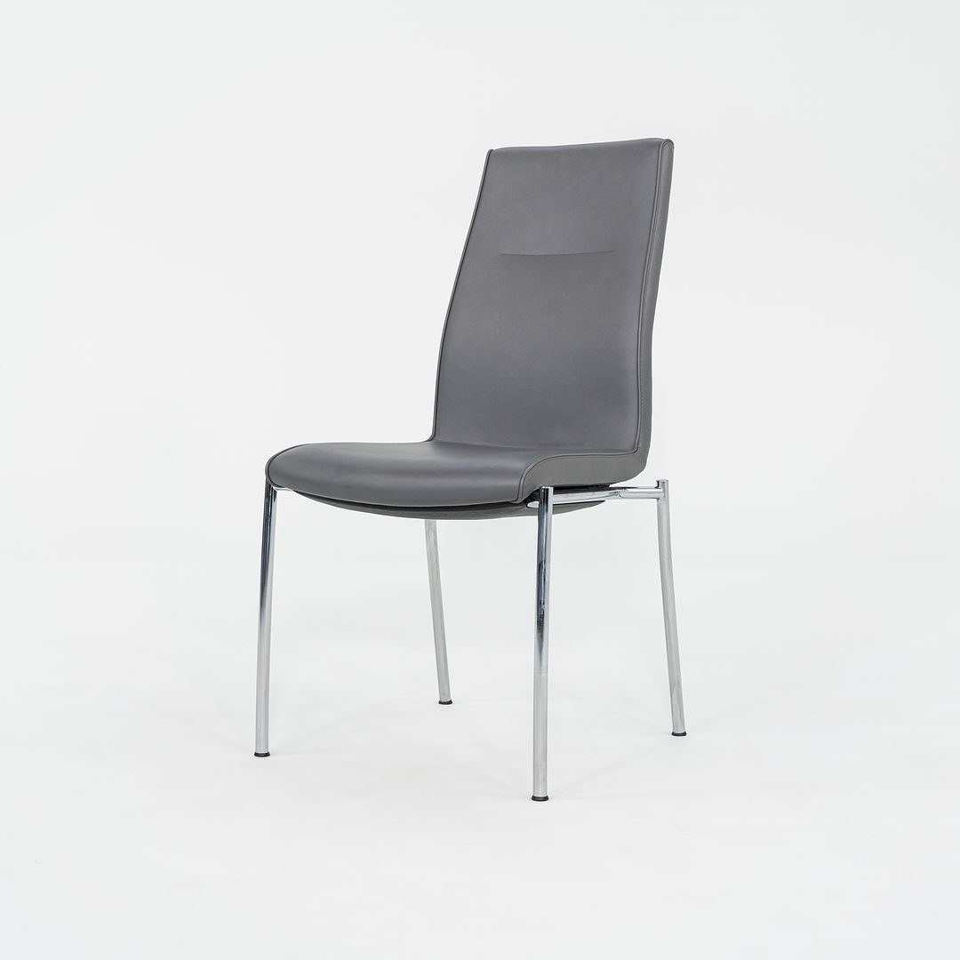 2013 Grey Stacking Kusch+Co Ona Plaza Dining / Side Chairs by Jorge Pensi with Aluminum Legs 8x Available