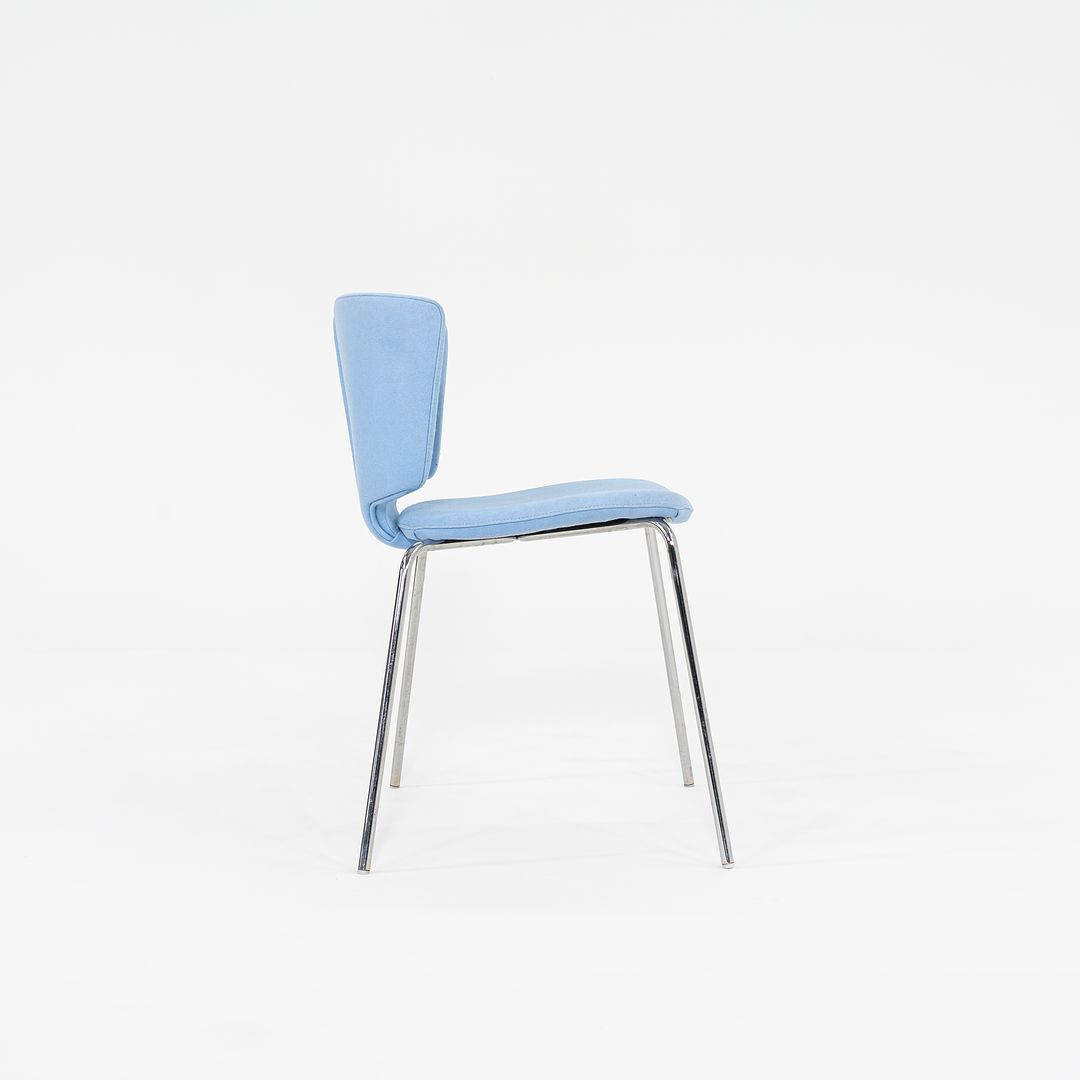 2012 Wrapp Dining Side Chair by Marc Krusin for Coalesse in Blue Fabric 14x Available