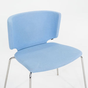 2012 Wrapp Dining Side Chair by Marc Krusin for Coalesse in Blue Fabric 14x Available