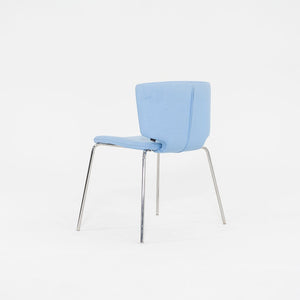 2012 Wrapp Dining Side Chair by Marc Krusin for Coalesse in Blue Fabric 14x Available