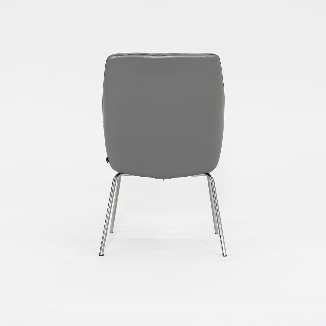 2014 Bindu Mid-Back Guest Chair by Brian Kane for Coalesse in Grey Leather 17x Available