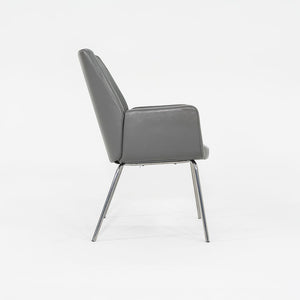 2014 Bindu Mid-Back Guest Chair by Brian Kane for Coalesse in Grey Leather 17x Available