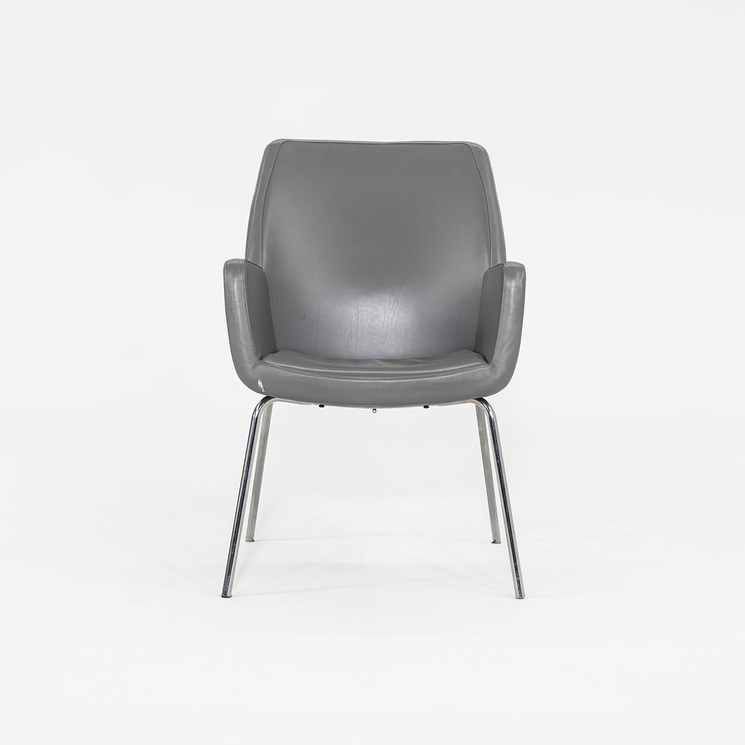 2014 Bindu Mid-Back Guest Chair by Brian Kane for Coalesse in Grey Leather 17x Available