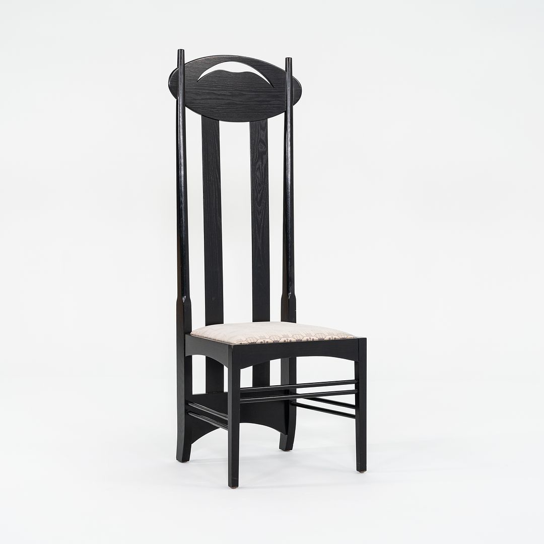 1980s Pair of Charles Rennie Mackintosh Argyle Chairs by Gordon International