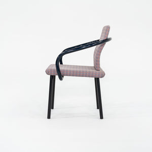 1993 Mandarin Chair by Ettore Sottsass for Knoll in Steel and Fabric 8x Available