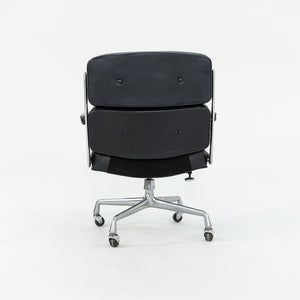 1968 Time Life Executive Desk Chair, Model 3474 by Charles and Ray Eames for Herman Miller in Black Leather with 4-Star Base 12+ Available