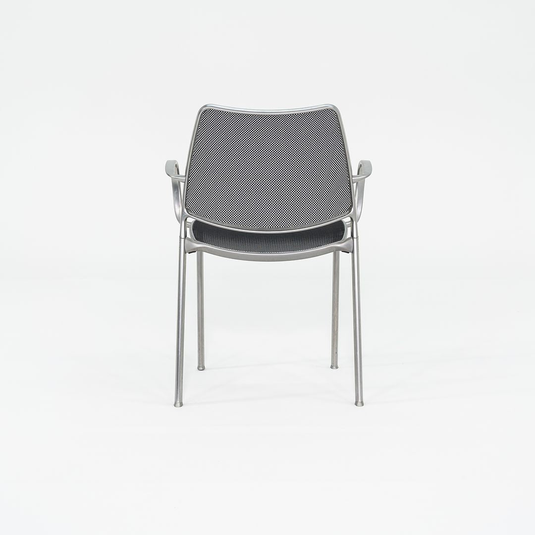 2010 Set of Six Gas Armchairs by Jesus Gasca for STUA in Aluminum and Mesh