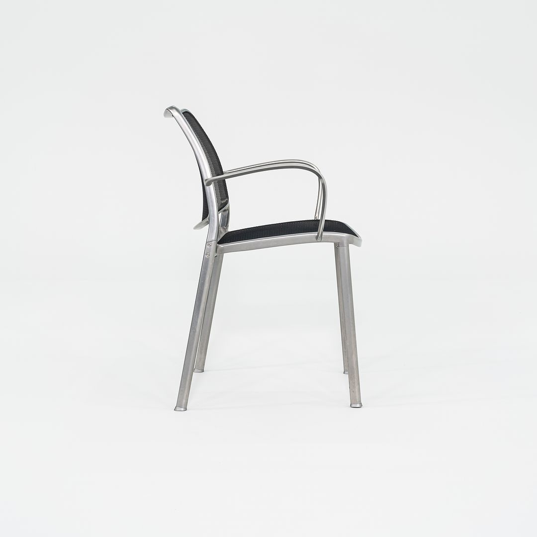 2010 Set of Six Gas Armchairs by Jesus Gasca for STUA in Aluminum and Mesh