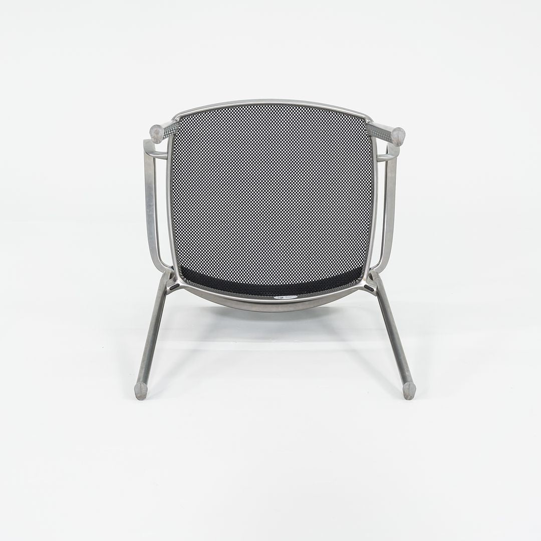 2010 Set of Six Gas Armchairs by Jesus Gasca for STUA in Aluminum and Mesh