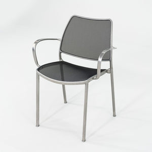 2010 Set of Six Gas Armchairs by Jesus Gasca for STUA in Aluminum and Mesh