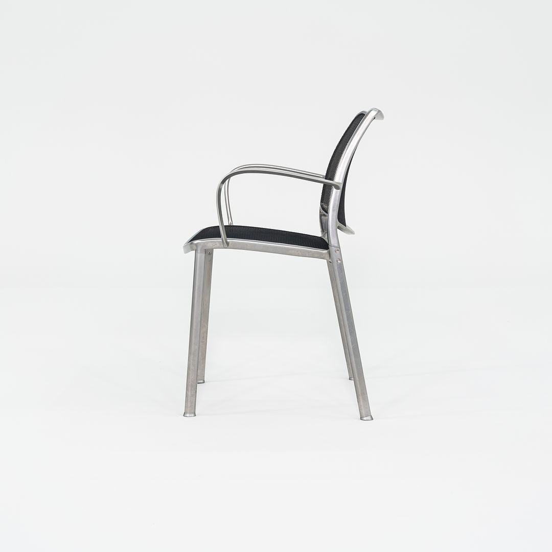 2010 Set of Six Gas Armchairs by Jesus Gasca for STUA in Aluminum and Mesh