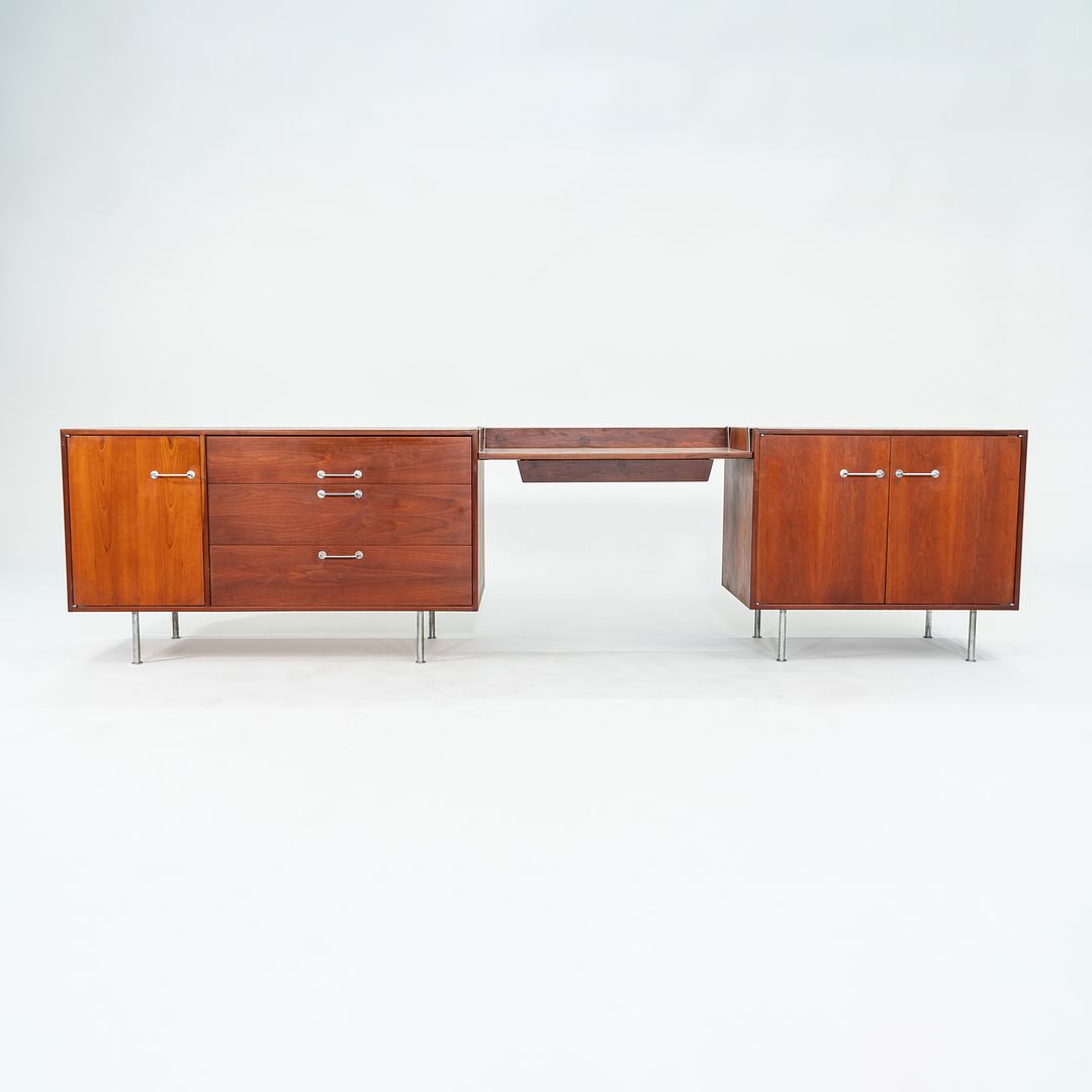 1960s Walnut Cabinet by Jens Risom for Jens Risom Designs Walnut