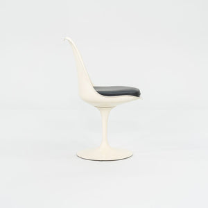 1972 Tulip Chair, Armless Model 151C by Eero Saarinen for Knoll Aluminum, Fiberglass, Paint, Vinyl, Foam