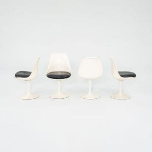 1972 Tulip Chair, Armless Model 151C by Eero Saarinen for Knoll Aluminum, Fiberglass, Paint, Vinyl, Foam