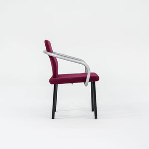 1995 Mandarin Chair by Ettore Sottsass for Knoll Steel, Foam, Padding, Wood, Plastic