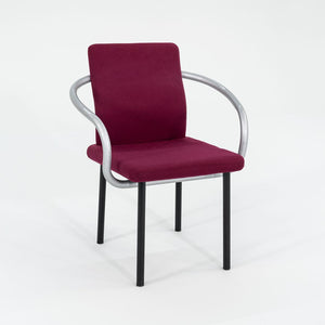 1995 Mandarin Chair by Ettore Sottsass for Knoll Steel, Foam, Padding, Wood, Plastic