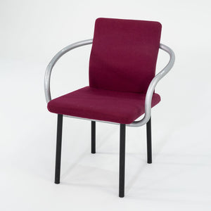 1995 Mandarin Chair by Ettore Sottsass for Knoll Steel, Foam, Padding, Wood, Plastic