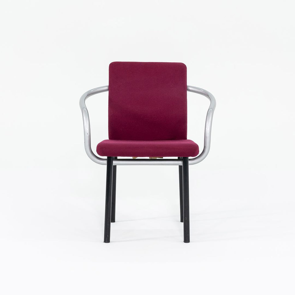 1995 Mandarin Chair by Ettore Sottsass for Knoll Steel, Foam, Padding, Wood, Plastic