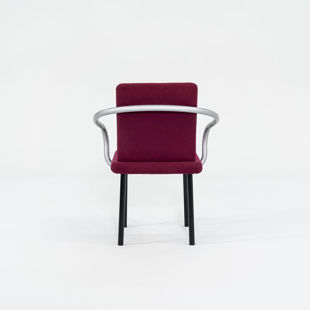 1995 Mandarin Chair by Ettore Sottsass for Knoll Steel, Foam, Padding, Wood, Plastic