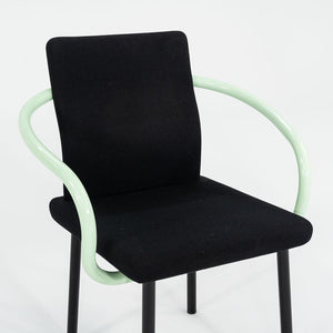 1990s Mandarin Chair by Ettore Sottsass for Knoll with Fabric Upholstery 3x Available