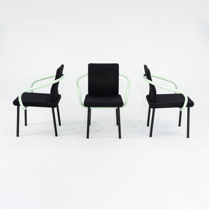 1990s Mandarin Chair by Ettore Sottsass for Knoll with Fabric Upholstery 3x Available