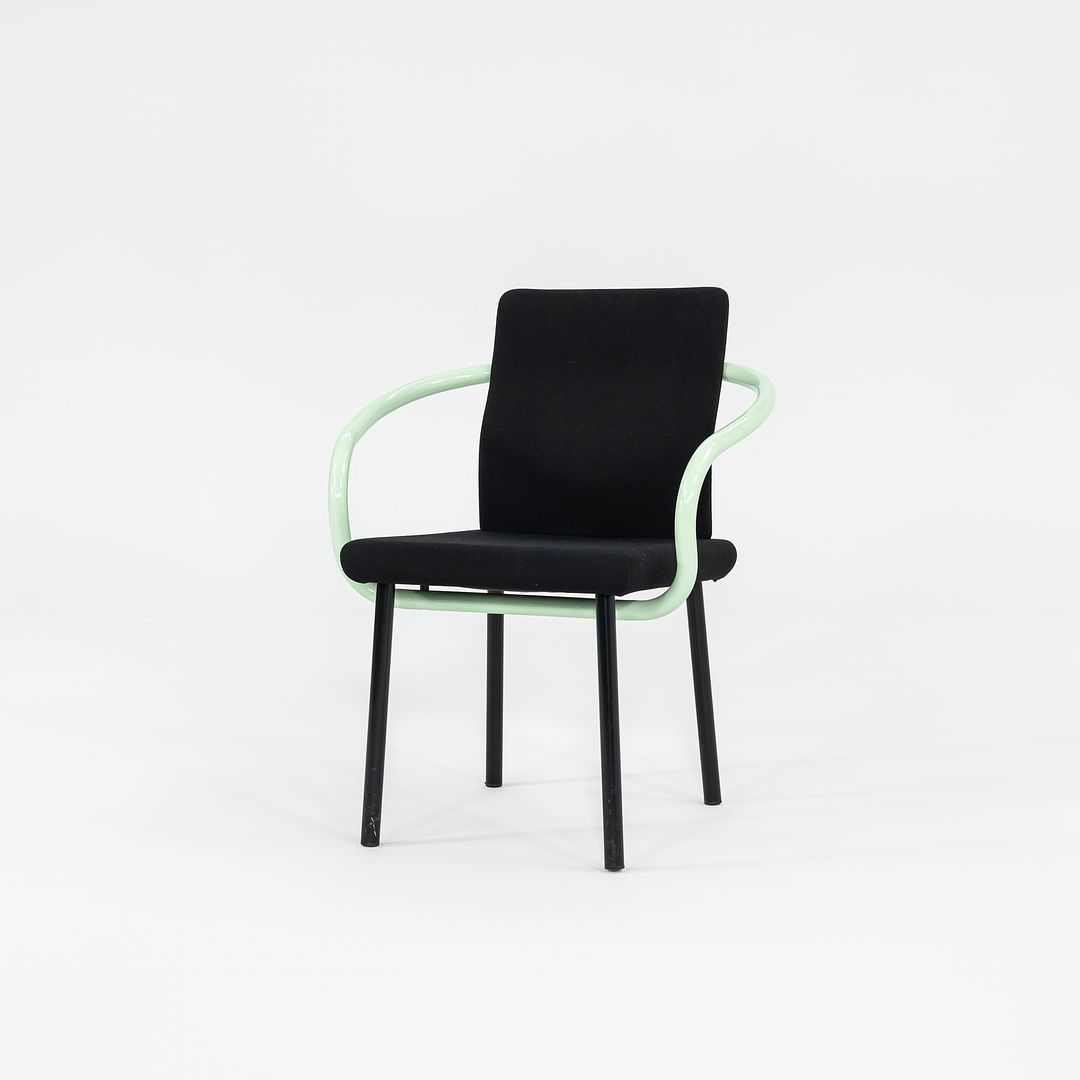 1990s Mandarin Chair by Ettore Sottsass for Knoll with Fabric Upholstery 3x Available