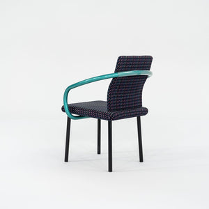 1990s Mandarin Chair by Ettore Sottsass for Knoll with Fabric Upholstery 2x Available