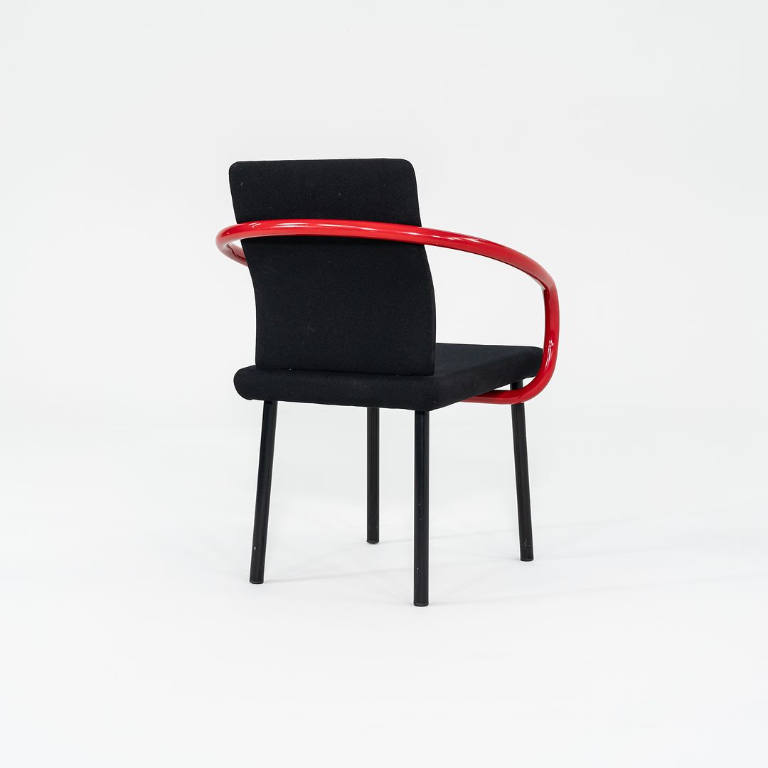 1990s Mandarin Chair by Ettore Sottsass for Knoll with Fabric Upholstery 7x Available