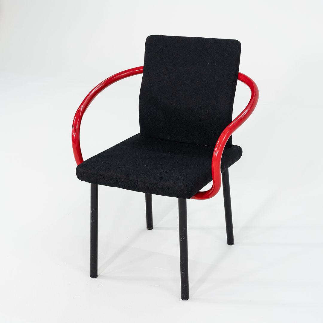 1990s Mandarin Chair by Ettore Sottsass for Knoll with Fabric Upholstery 7x Available