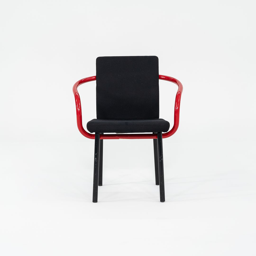 1990s Mandarin Chair by Ettore Sottsass for Knoll with Fabric Upholstery 7x Available