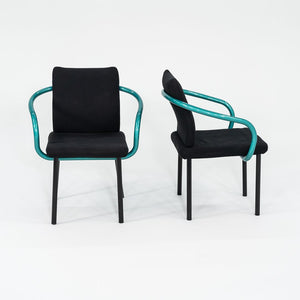 1990s Mandarin Chair by Ettore Sottsass for Knoll with Fabric Upholstery 9x Available