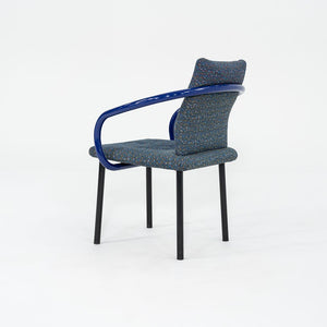 1993 Mandarin Chair by Ettore Sottsass for Knoll Steel, Foam, Padding, Wood, Plastic