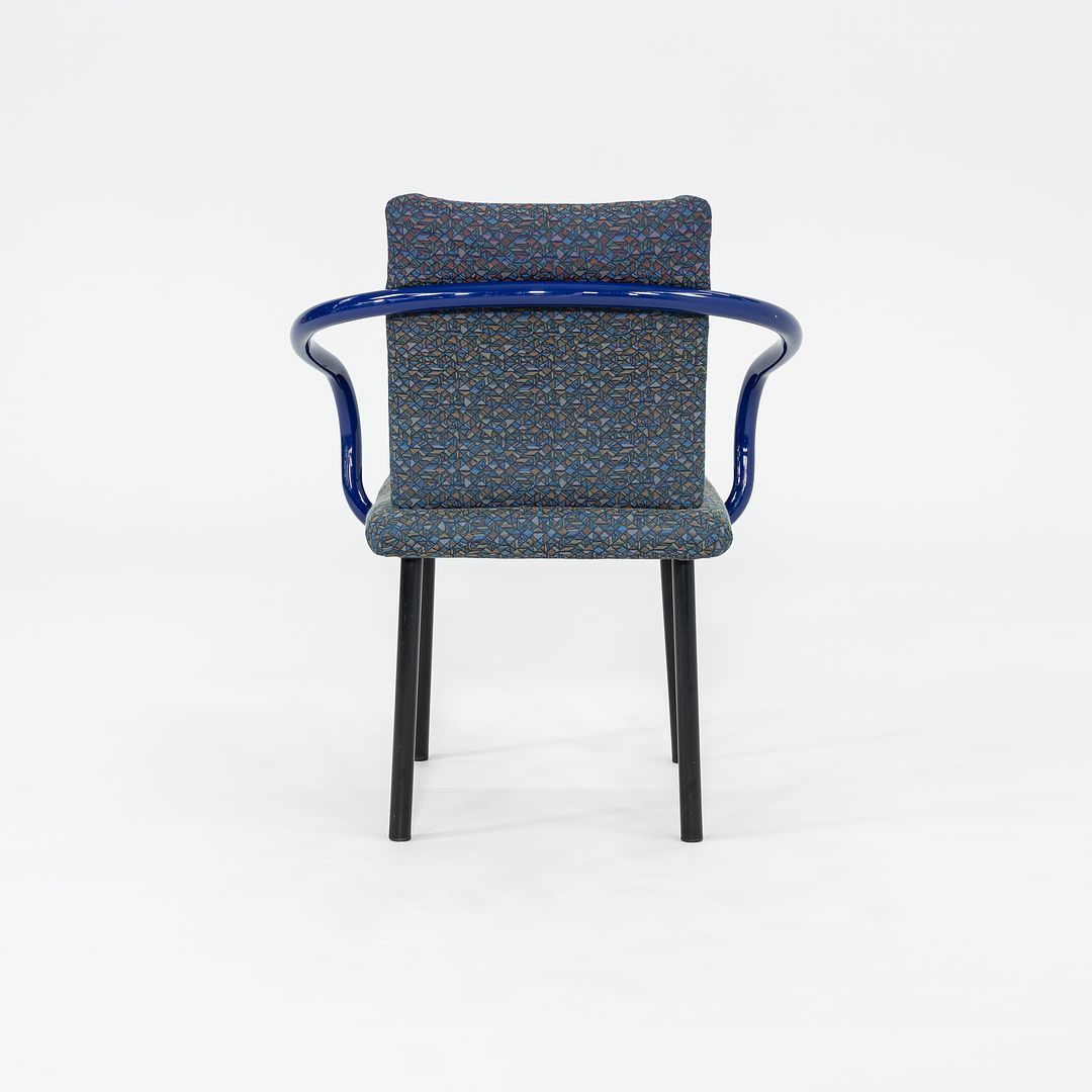 1993 Mandarin Chair by Ettore Sottsass for Knoll Steel, Foam, Padding, Wood, Plastic